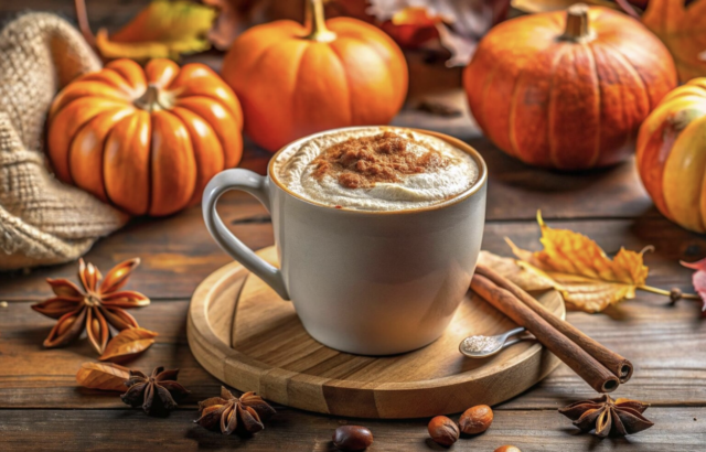 Pumpkin Spice Latte with a Cannabis Kick